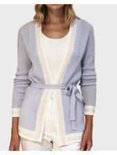 CASHMERE OPEN CARDIGAN WITH SEQUINS