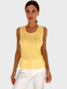 ORGANIC COTTON TANK: YELLOW