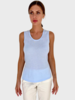 ORGANIC COTTON TANK: LIGHT BLUE