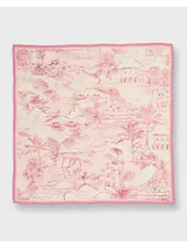 CASHMERE PRINTED SHAWL: CAIRO: LIGHT PINK