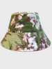 PRINTED COTTON BUCKET HAT: LIGURIA: GREEN