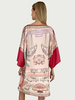 PRINTED SILK KAFTAN: MIAMI: PINK