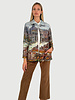 SILK PRINTED QUILTED JACKET: VENICE: MULTI