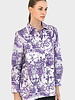 100% COTTON PRINTED SHIRT: TOILE: LILLA