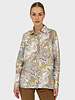 100% SILK PRINTED SHIRT: AMAZONIA: PINK