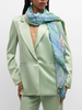 CASHMERE PRINTED SCARF: VENEZIA: GREEN