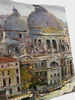 SILK PRINTED  PILLOW ON BOTH SIDE : VENICE MULTI PILLOW : 21" X 21"