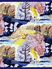 CASHMERE PRINTED SCARF: MAYFAIR: MULTICOLOR