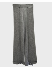 KNIT PANTS: GRAY