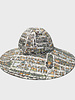 PRINTED BIG HAT: PALM BEACH: MULTICOLOR