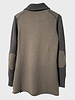 HERRINGBONE JACKET:  TAUPE-ANTRACITE