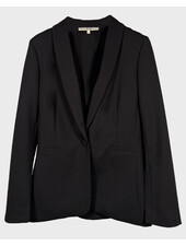 TUXEDO JACKET: BLACK