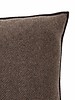 HENRY CASHMERE BLEND HERRINGBONE PILLOW: 21" X 21": ANTHRACITE-TAUPE