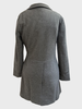 DOUBLE LAYER COAT: DARK GRAY