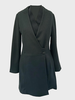 DOUBLE LAYER COAT: BLACK