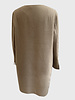 DOUBLE FACE CASHMERE COAT W/O TULLE: CAMEL(OUTSIDE), STRIPE(INSIDE): CAMEL