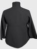 DOUBLE FACE WOOL CAPELET: BLACK