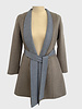 DOUBLE FACE CASHMERE COAT, TAUPE-AZURE