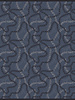 CASHMERE PRINTED SCARF : DEVON: BLUE