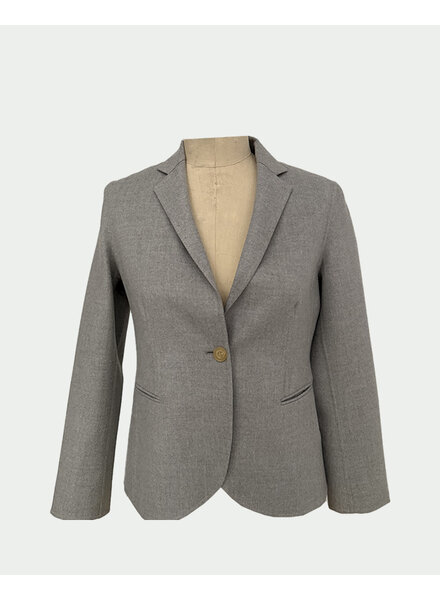 CASHMERE JACKET: TAUPE