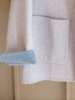 WOOL-SILK-LINEN DOUBLE FACE JACKET: PINK