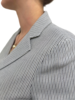 WOOL STRIPES JACKET : NAVY-AZURE-IVORY