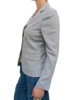 WOOL STRIPES JACKET : NAVY-AZURE-IVORY