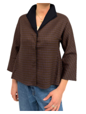PIED DE POULE A LINE JACKET
