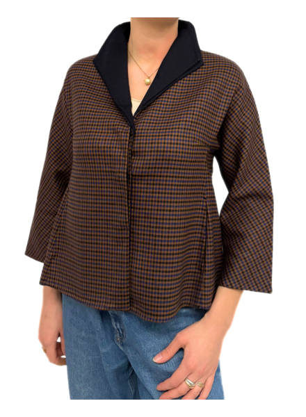 PIED DE POULE A LINE JACKET