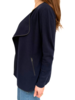 CASHMERE OPEN SWING CARDIGAN : NAVY