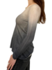 TIE DYE ASYMMETRIC TUNIC: GRAY TONES