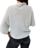 EMBELLISHED TUNIC W/ FRINGES: SILVER