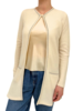 LONG CARDIGAN WITH CHAIN: IVORY