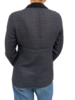 DOUBLE FACE STRETCH WOOL 1 BUTTON BLAZER: PLAID NAVY