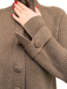 CECILIA RIBBED SWEATER: BROWN