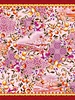 CASHMERE PRINTED SCARF : CAPRI: PINK