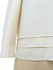 DF WOOL JACKET WITH CUTOUT STITCH DETAILS : IVORY