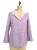 DOUBLE FACE JACKET: LILAC