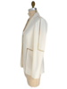 DOUBLE FACE WOOL BLAZER: IVORY