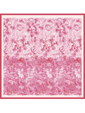 CASHMERE PRINTED SCARF: CORSICA: PINK