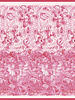 CASHMERE PRINTED SCARF: CORSICA: PINK