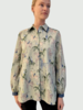 CLASSIC COTTON PRINTED SHIRT: KENSINGTON : GREEN