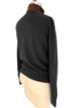 MEN SUEDE FRONT KNIT JACKET : COAL