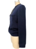 REVERSIBLE BOMBER JACKET : NAVY