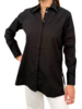 COTTON SHIRT : BLACK