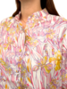 SILK PRINTED SHIRT: IRIS PINK