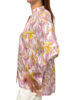 SILK PRINTED SHIRT: IRIS PINK