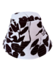 PRINTED COTTON HAT: ORTENSIA: BLACK