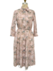 PRINTED COTTON DRESS: POLO: PINK