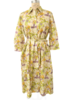 PRINTED COTTON DRESS: TIGERLILY: ORANGE